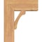 Ekena Millwork Legacy Block Smooth Bracket w/ Offset Brace, Western Red Cedar, 7 1/2"W x 18"D x 22"H BKT0806X18X22LEC05SWR - alternate 2